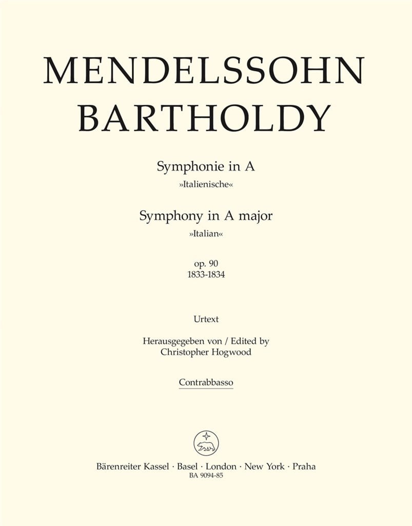 Symphony in A major No. 4